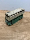 Vintage Dinky Toys Meccano Double Decker Bus Green & Cream Colour