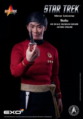 EXO-6 STAR TREK THE ORIGINAL SERIES MIRROR SULU 1/6 SCALE FIGURE BRAND NEW