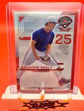 2025 Panini Prospect Edition - Brandon Neely #18 Red Prizm /199 (RC)
