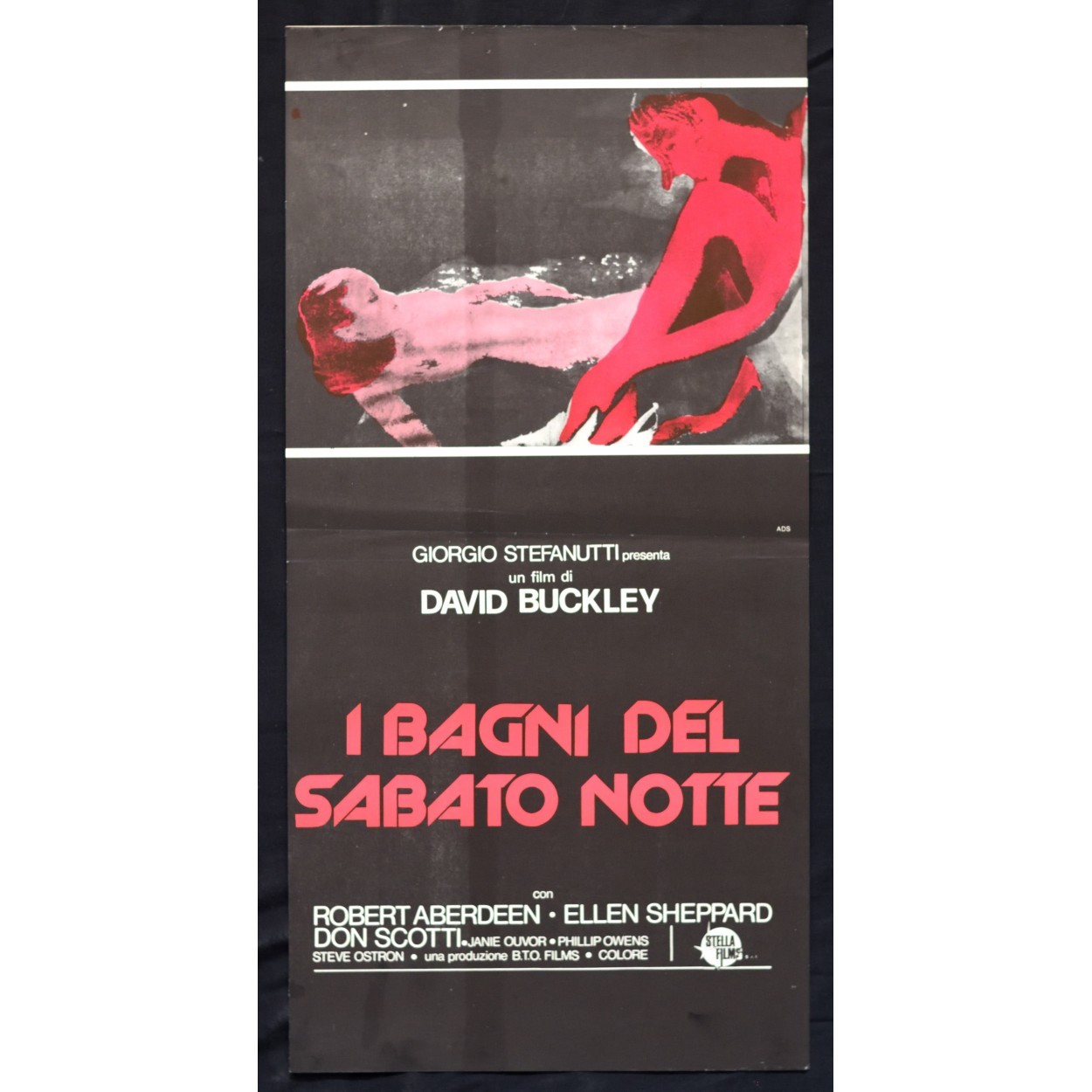 Locandina di I bagni del sabato notte (1975)