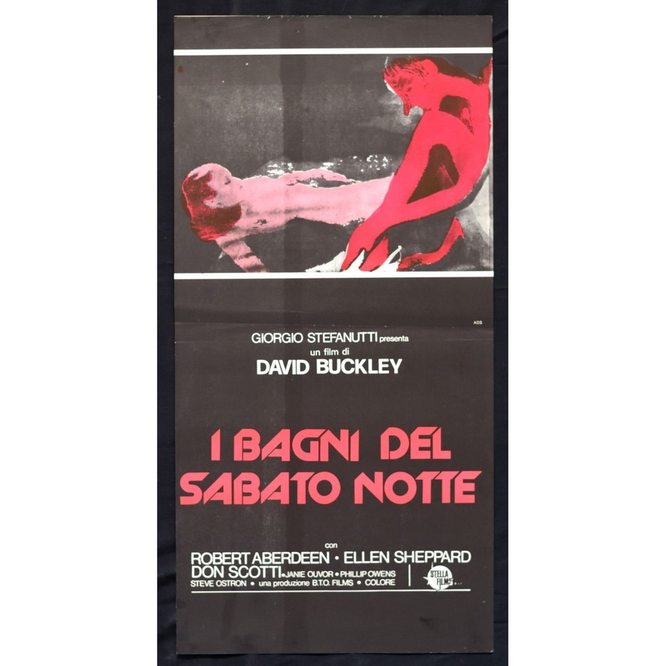 Locandina di I bagni del sabato notte (1975)