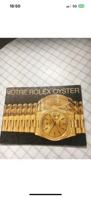 VOTRE ROLEX OYSTER - Heft / Booklet von 1-2000 - FRANCE Ref. 579.51