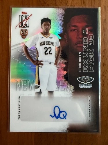 2025 Topps Signature Derik Queen Base (RAW)