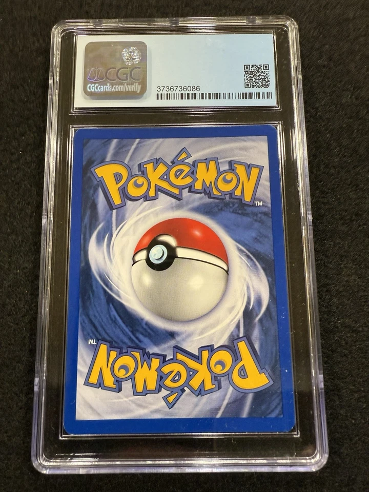 Pokemon Hitmonchan Holo 7/102 from Base Set Unlimited in a CGC 8.5 !! - Image 2 of 2