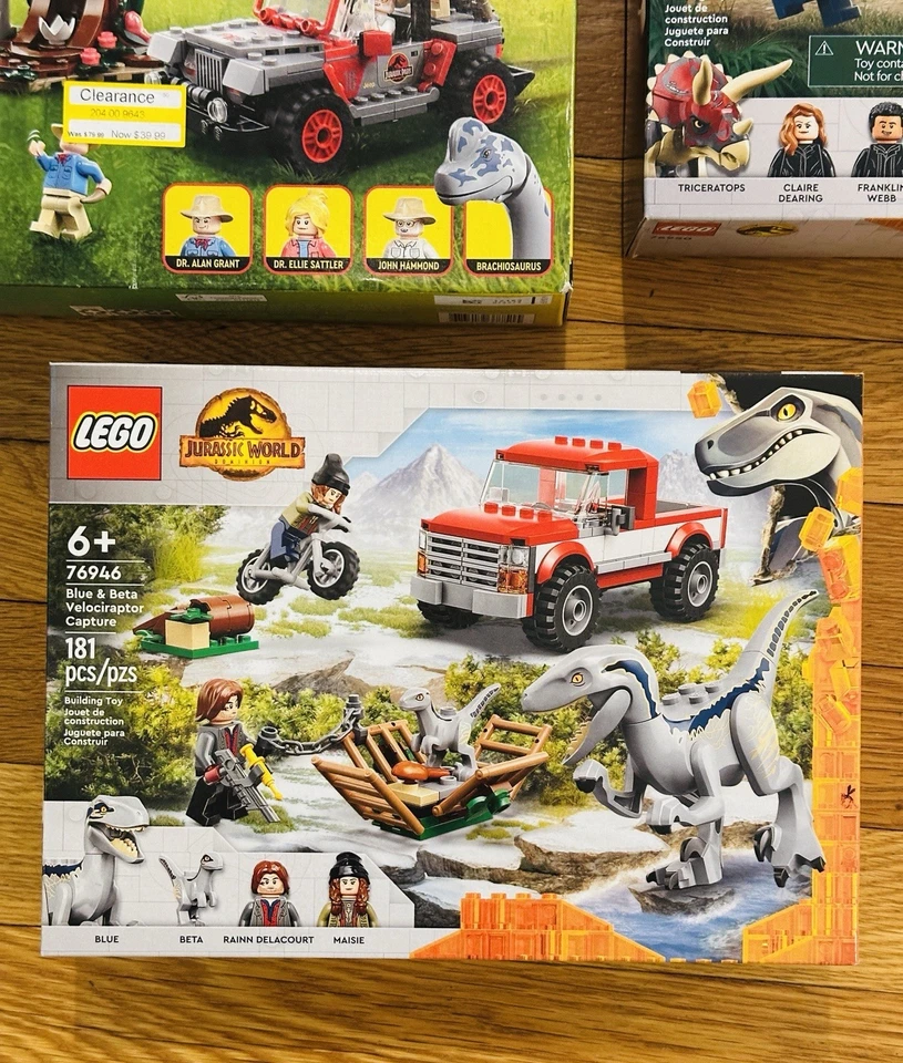 LEGO Parque Jurásico Lote 76961 Centro de Visitantes 76960 Brachiosaurus 76950 76946 NUEVO Foto 4 de 4