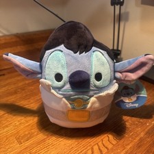 NWT Squishmallow 6.5  ELVIS Presley as Stitch Sparkle Metallic Disney Plush 6-7  