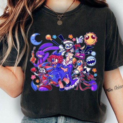 The Amazing Digital Circus Characters T-Shirt, TADC Fan Gift, Anime Shirt, S-5XL