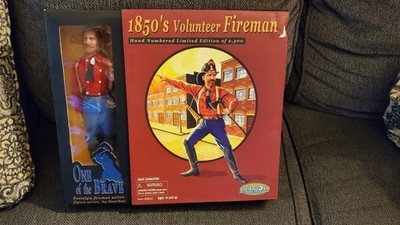 Gearbox Action Figures 1850s Volunteer Fireman Item 90852 - NIB