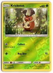 Kricketot 13/236 Cosmic Eclipse Reverse Holo