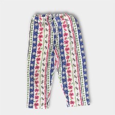 Vintage OshKosh B'gosh Striped Floral Garden Leggings Baby Toddler 24 Months