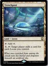 Magic the Gathering Trenchpost Modern Horizons 3 Commander MTG Free Shipping!