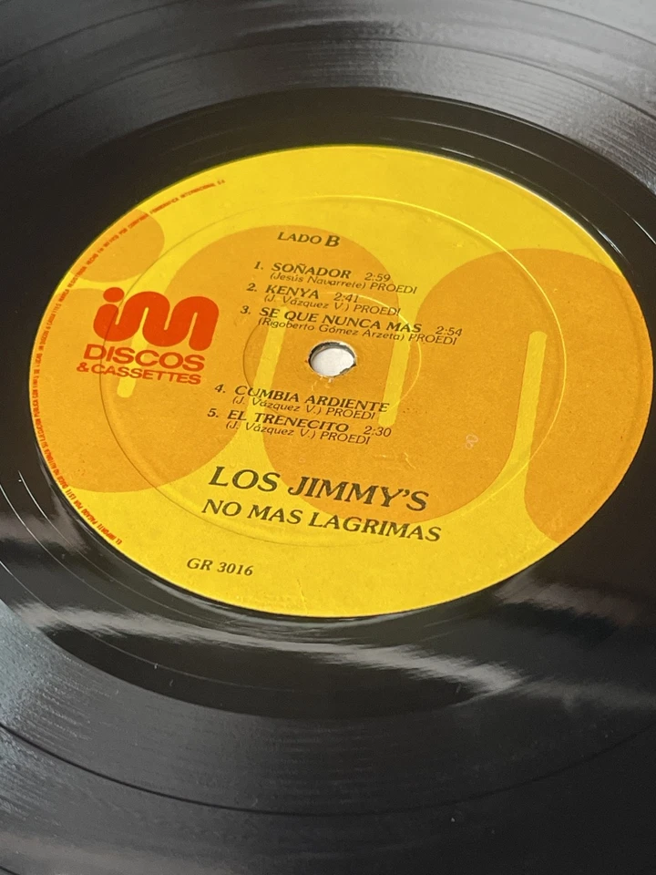 Los Jimmy's - No mas lagrimas - Rare - Mexican - Image 4 of 4