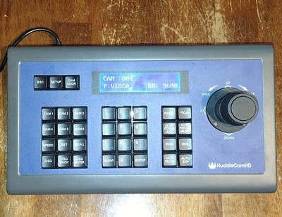 HuddleCamHD HC-JOY-G3 Joystick Controller, 3D, RS-232/485/422, Pelco