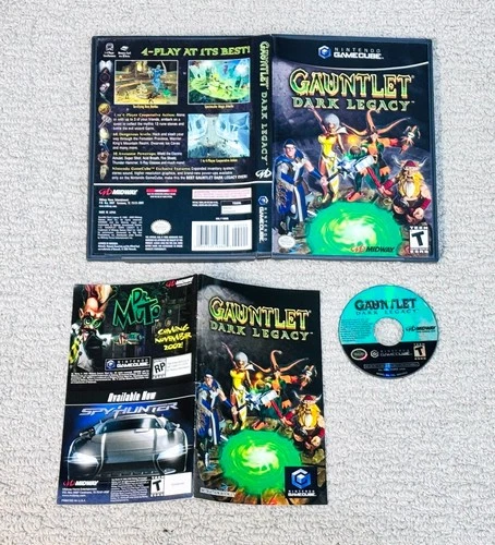 Gauntlet Dark Legacy (Nintendo GameCube) Complete Game CIB - Tested