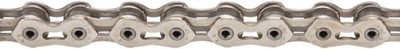 KMC K1SL SuperLite Kool Wide Chain - Single Speed 1/2'' x 1/8'' 100 Links Silver