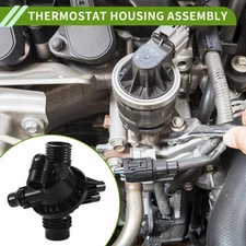 Engine Coolant Thermostat Housing Assembly for BMW F25 X3 2010-2012 3.0L new