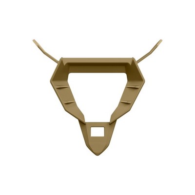 Airoh Twist 3 Helmet Matte Gold Chin Rest Air Intake Base