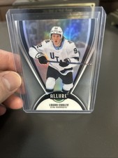 2025-26 UD Allure Black Rainbow Parallel Logan Cooley 23 Utah Mammoth