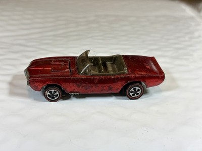 Hot Wheels Redline Custom Firebird Red Original 1968 HK Car 