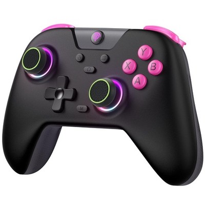 EasySMX X05 Wireless Controller for PC/Switch/Android/Steam - Black/Rose Red