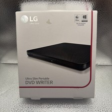 NEW LG ULTRA SLIM PORTABLE DVD WRITER SP80NB60. 2