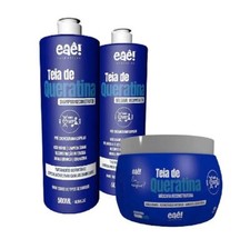Ea Eae Cosmetics Hair Recontruction Treatment Teia de Queratina 3x500ml Ea