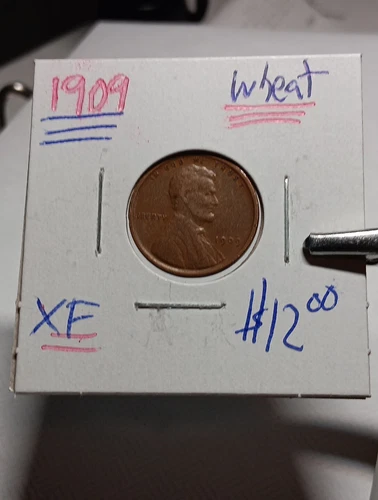 👉1909- Lincoln Wheat 1 C. Penny  Xf Choice  A/183