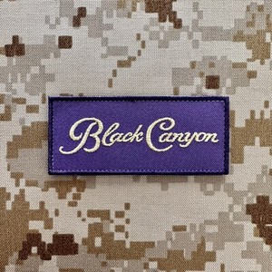週末セール　Black canyon systems パッチ　2枚セット Black canyon systems パッチ2枚セットA