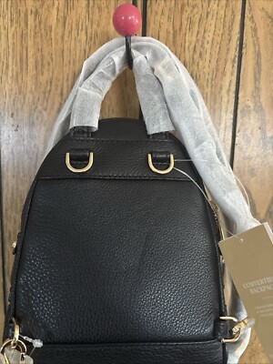 brown leather women's backpack Small leather backpack brown. LeMini Intrpide