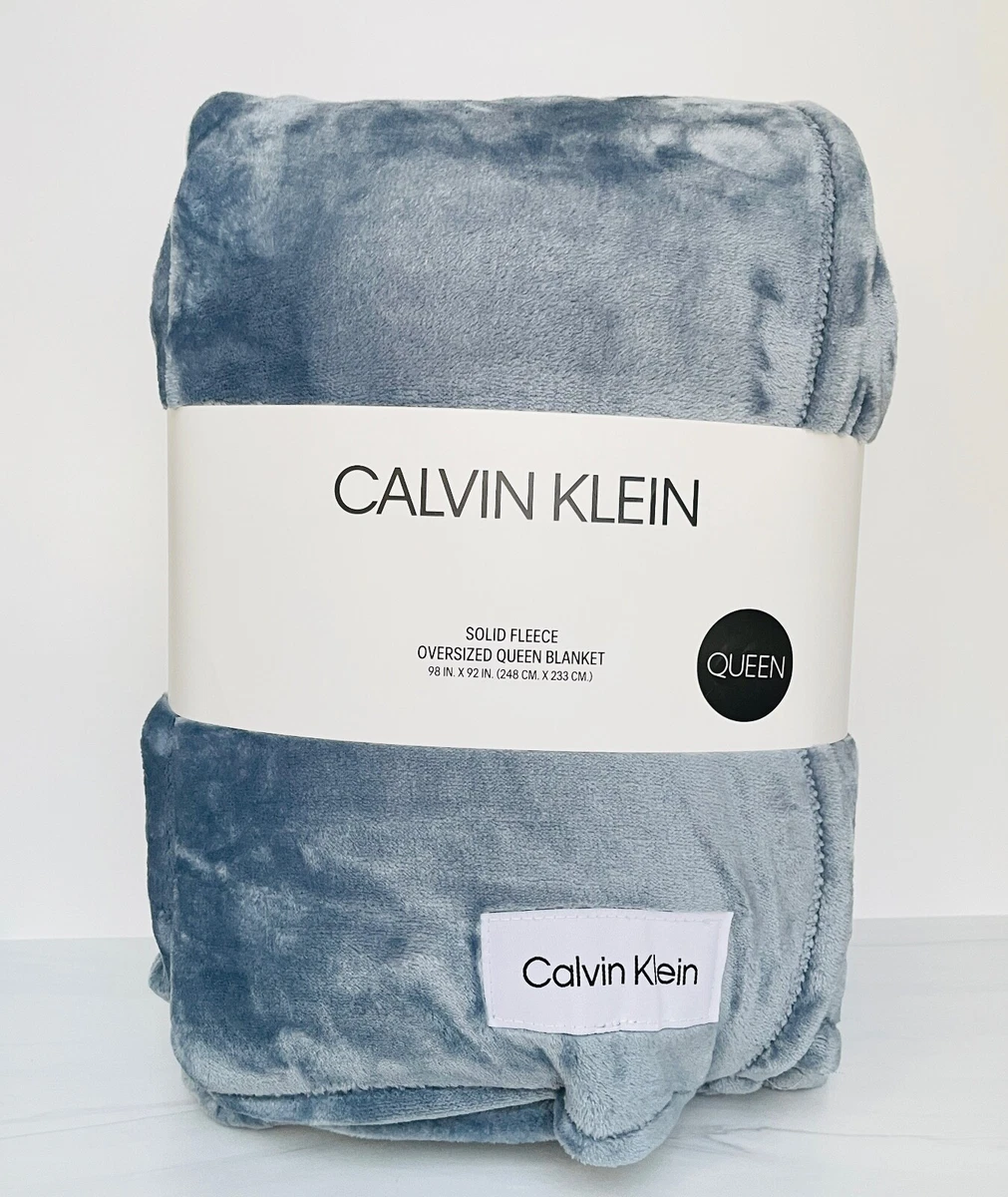Actualizar 57+ imagem calvin klein plush king size blanket