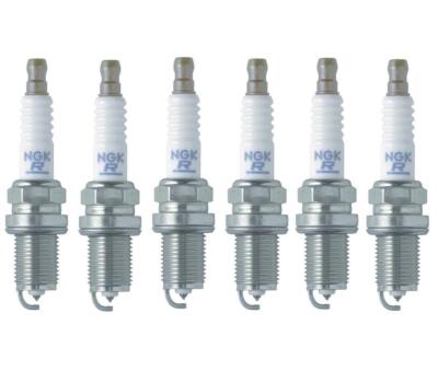NGK Spark Plug Set (6 Pieces) (Laser Platinum) (Gap 0.052)