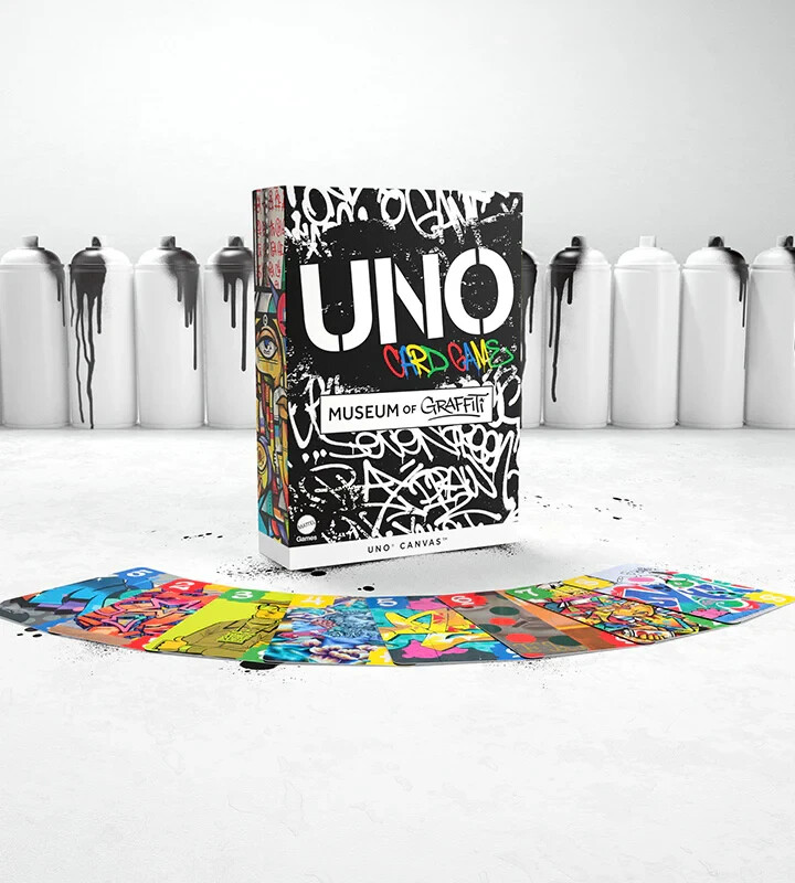 アイドル UNO UNO x Museum of Graffiti Artiste Series Card Deck Mattel Creations