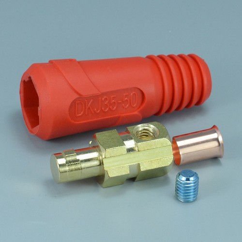 TIG Welding Cable Panel Connector-Plug DKJ35-50 Dinse Quick Fitting 2pk - Picture 9 of 11
