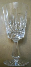 WATERFORD ROSSLARE CLARET WINE GLASS   6" high & 2 7/8" across top  EXCELLENT