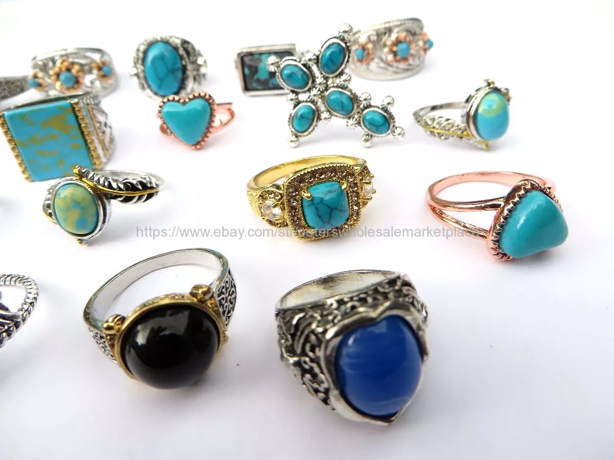 ladies vintage rings size 17 antique women Asain European rings | eBay