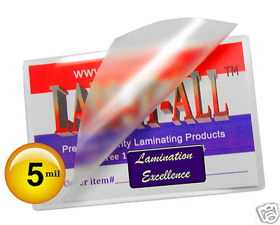 200/pack LAM-IT-ALL Hot 5 Mil Laminating Pouches for 11x17 Menus 11-1/4 x 17-1/4