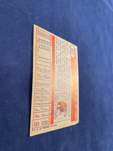1957 Topps #62 Billy Martin New York Yankees Sharp Clean No Creases - Picture 6 of 6