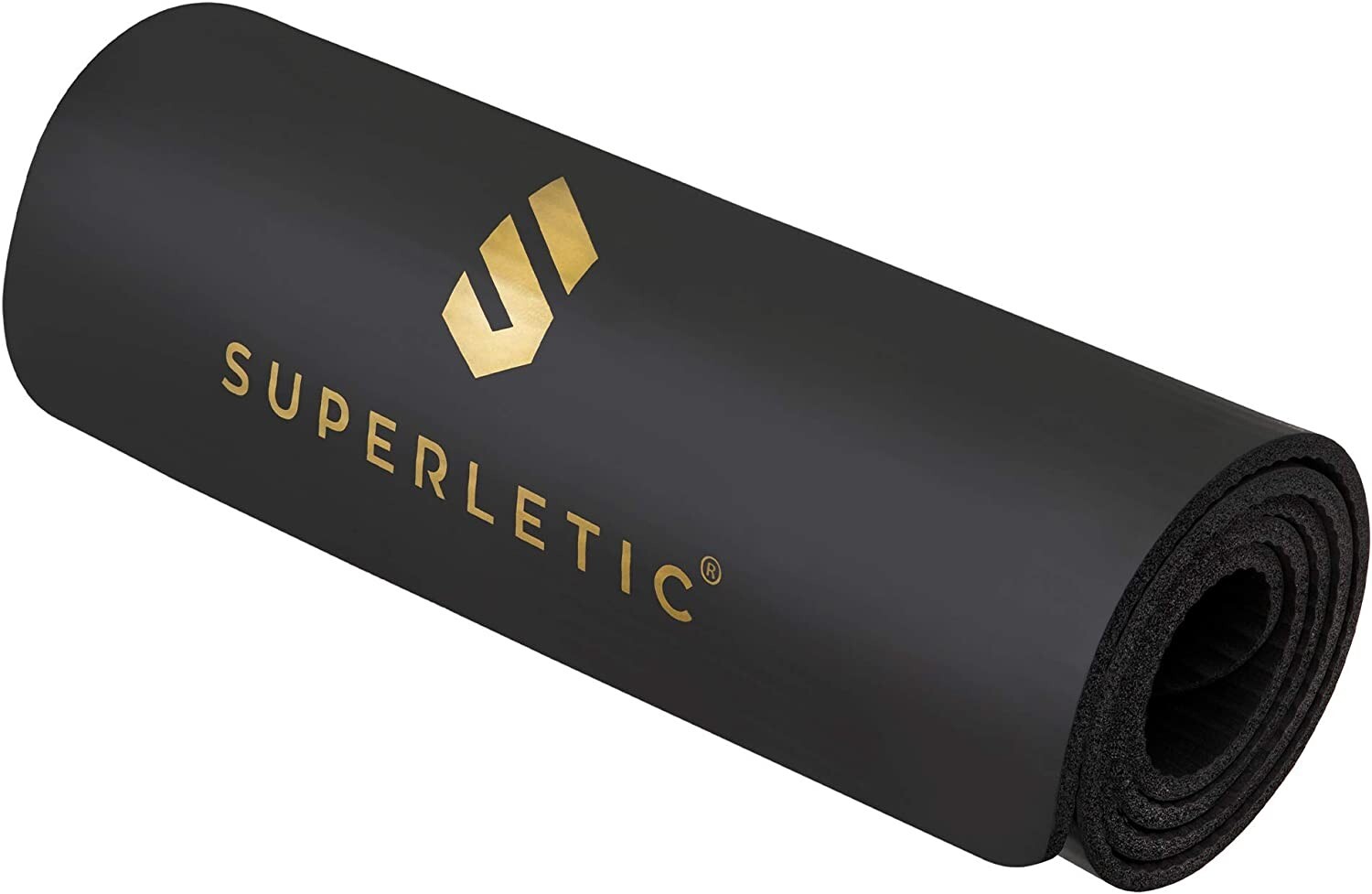 Tapis de yoga antidérapant SUPERLETIC haute adhérence pour gym et fitness