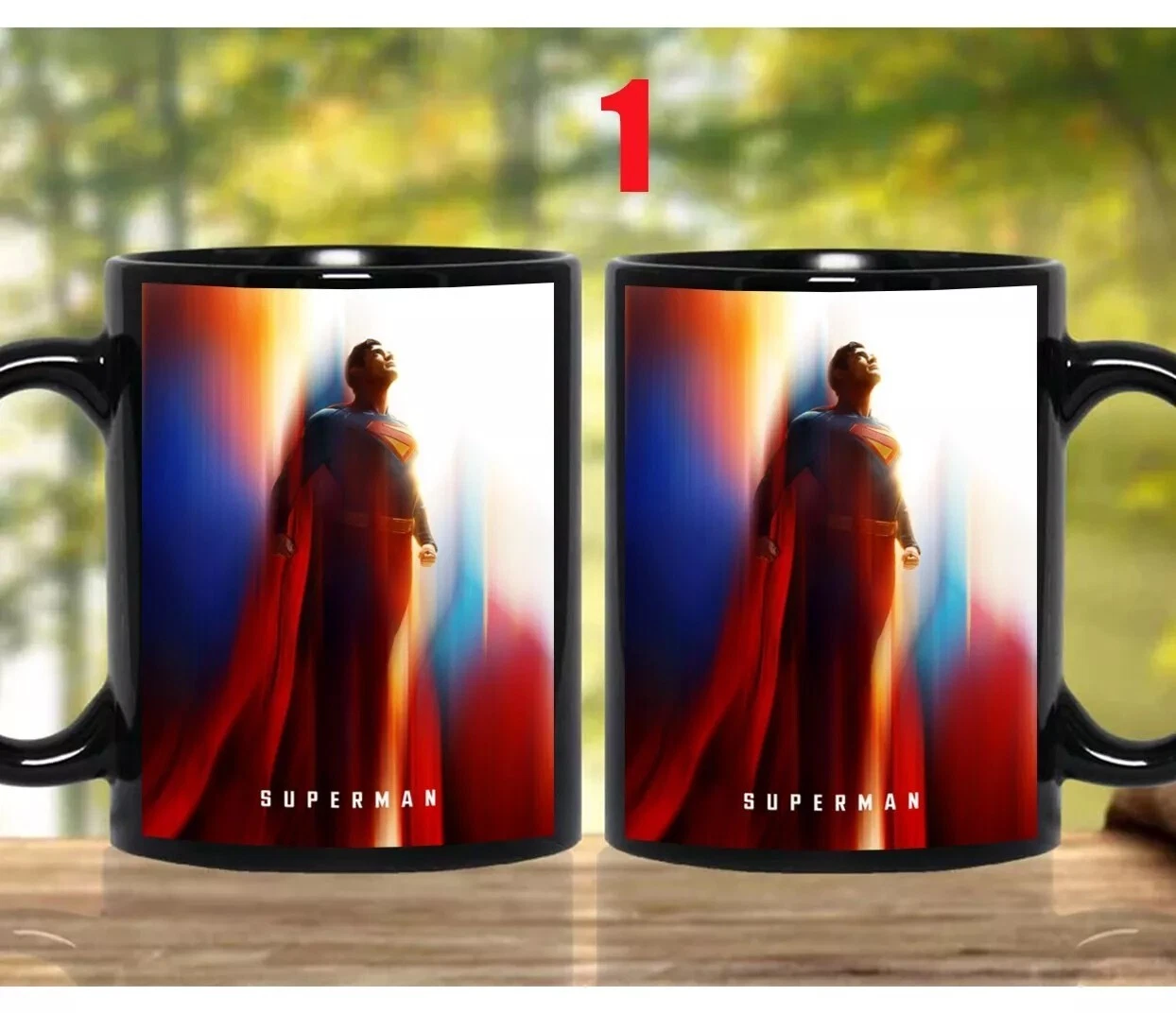 Custom Superman 2025 Movie Coffee Mug