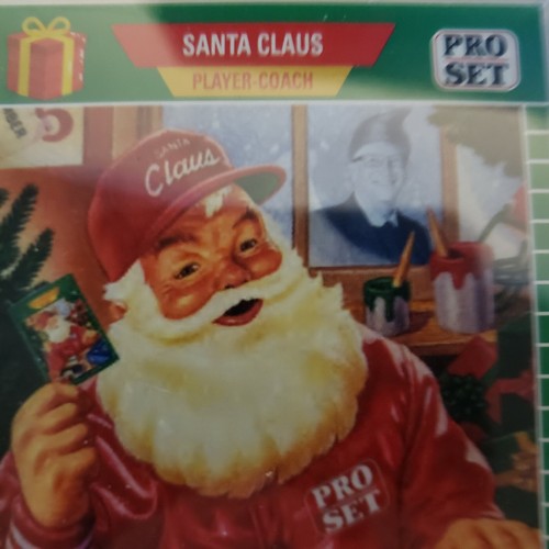 Leaf 2021 Pro Set Santa Claus 10 Card Set In Hand Trump, Musk, Fauci /1000 set - Picture 2 of 2