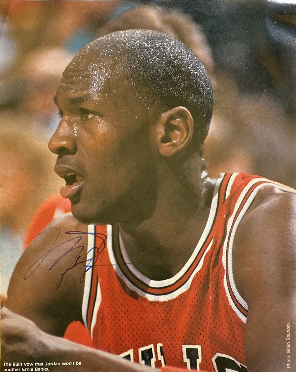 Michael Jordan Signed Photo Michael Jordan Autographed Picture Bulls 8x10