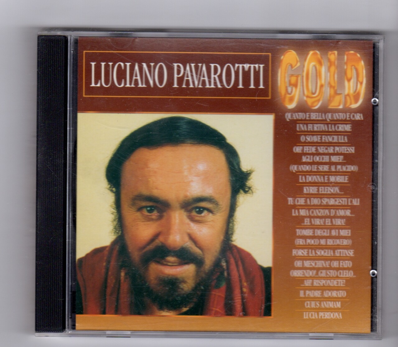 (IR63) Luciano Pavarotti, Gold: Live Recordings - 1995 CD