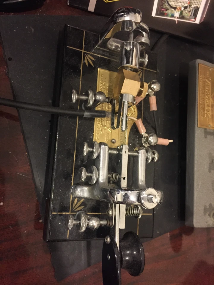 W8HOG Bug Zapper Brass Weight - Fits Vibroplex Round, Flat, & X Shaft Keyers - Image 3 of 4