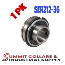 SER212-36 ER-36 2-1/4" Bore Set Screw Lock Insert Bearing 2-1/4" x 110mm OD