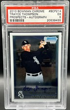 2010 Chrome Prospects Trayce Thompson Rookie PSA 5 *Low Pop* White Sox Auto RC