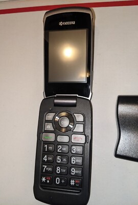 Kyocera Kona S2151 Black (Virgin Mobile Paylo) Flip Cell Phone New