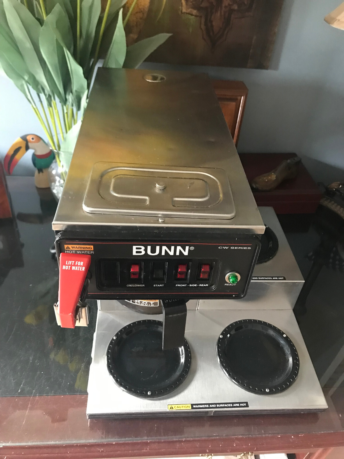 Bunn 3 Station Coffee Maker Model CWTF 15 Water Line Hookup, Water Tap