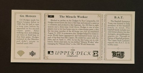 1993 Upper Deck All-Time Heroes Baseball Complete Your Set - Select Single(s) - Picture 127 of 329