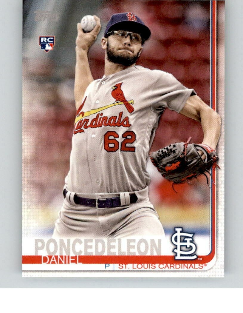 2019 TOPPS MINI On Demand DANIEL PONCE DE LEON Base Card Cardinals Rookie #140