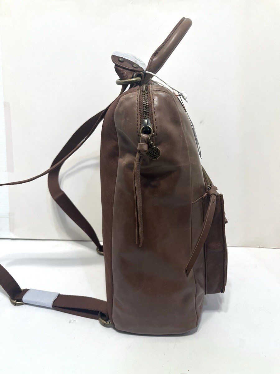 NWT $249.00 THE SAK LOYOLA Leather Convertible Backpack in  display picture 3